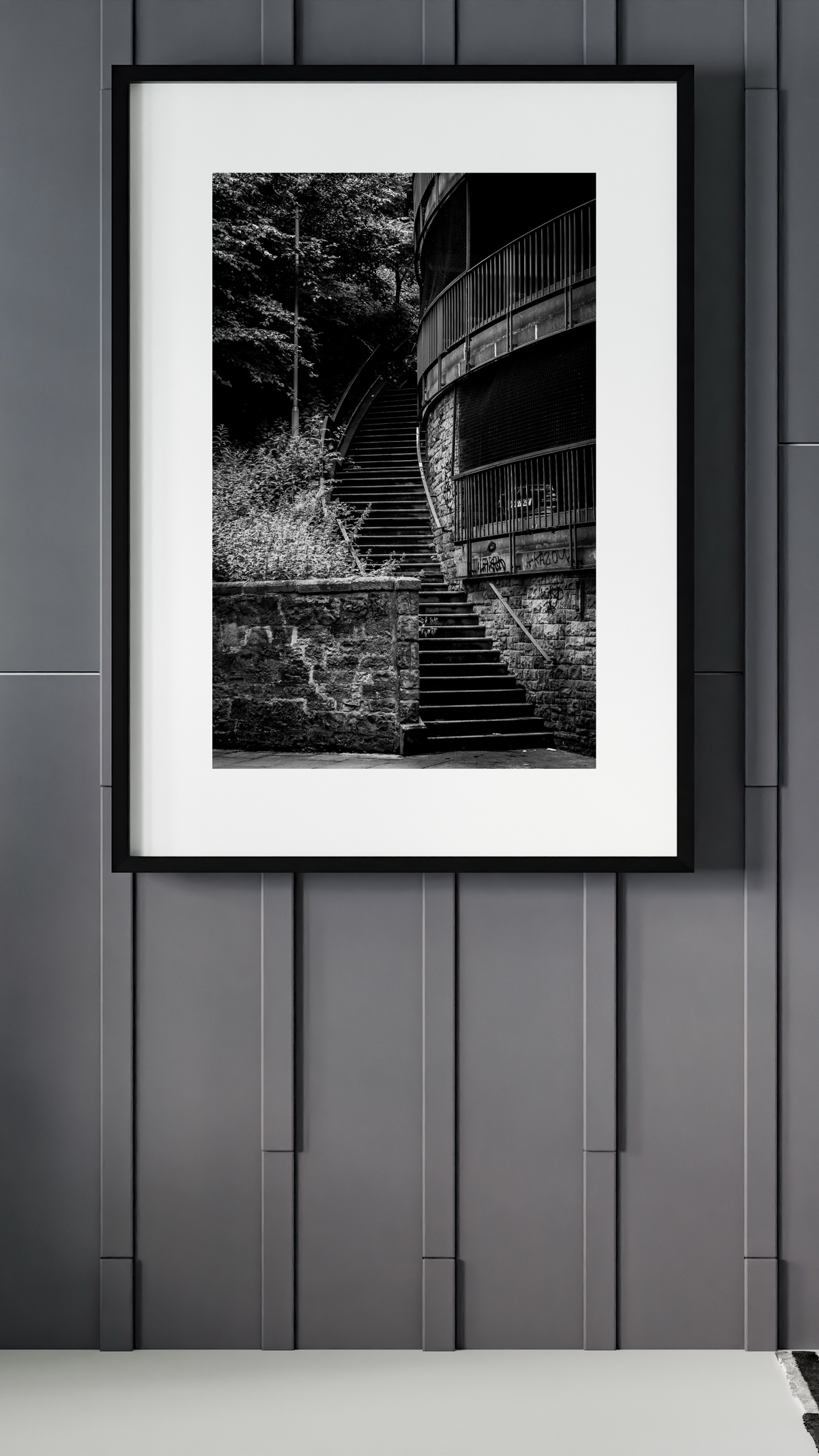 Secret Stairs, Edinburgh, Scotland