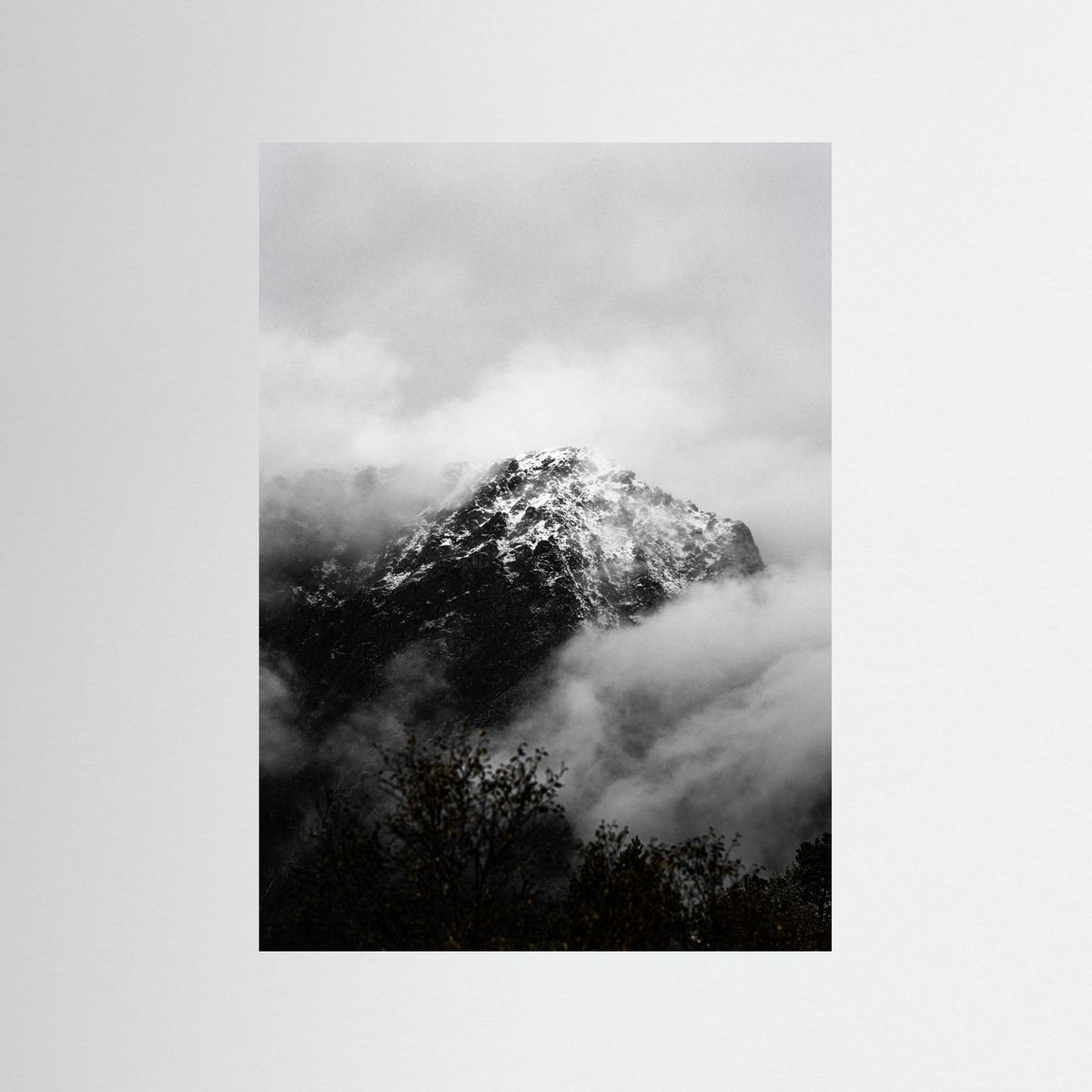 Misty Mountain in Norway 