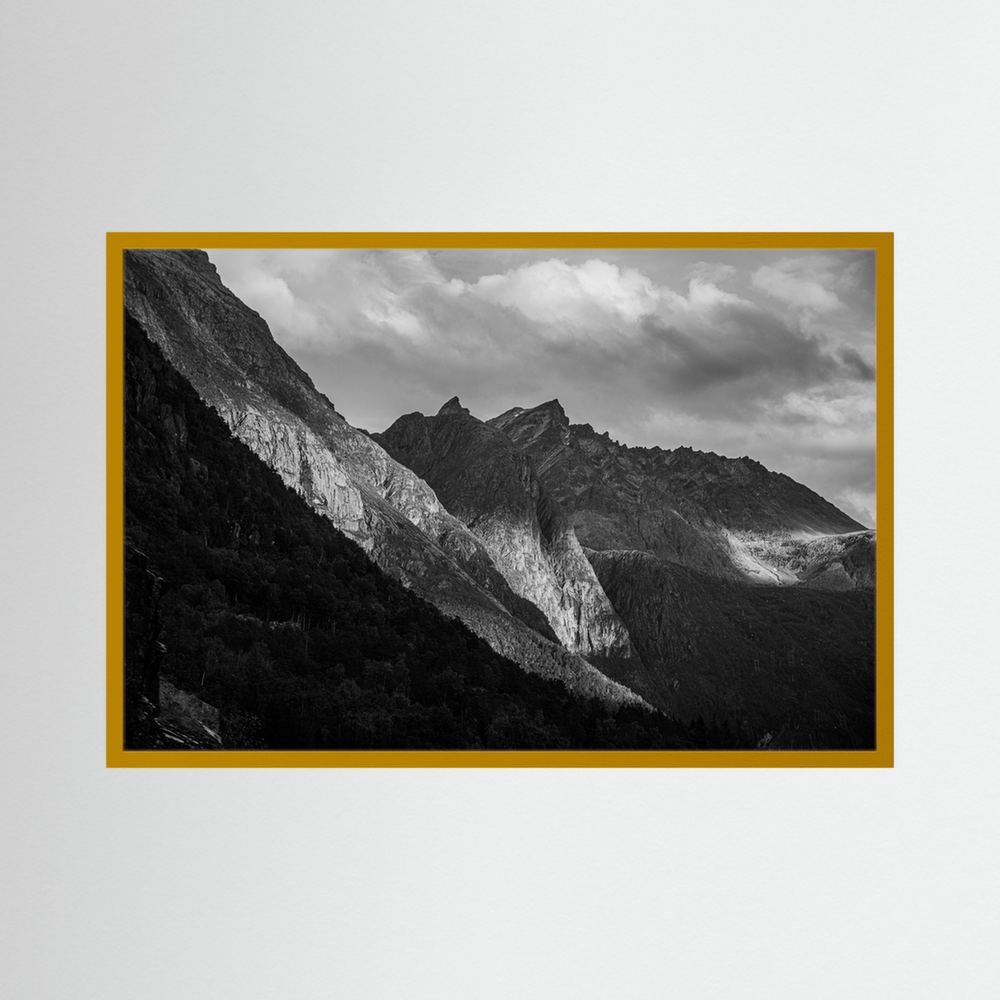 Mountain Range in West-Norway 