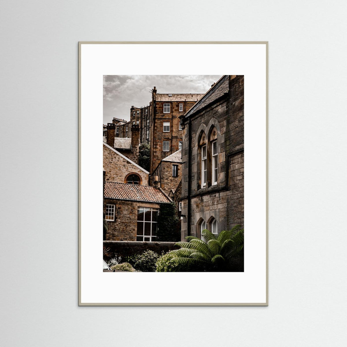 Moody vibes in Dean Village, Edinburgh 