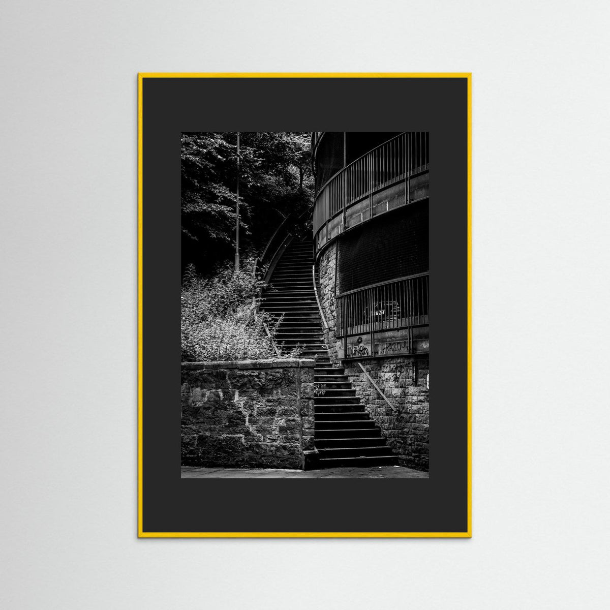 Secret Stairs, Edinburgh, Scotland 