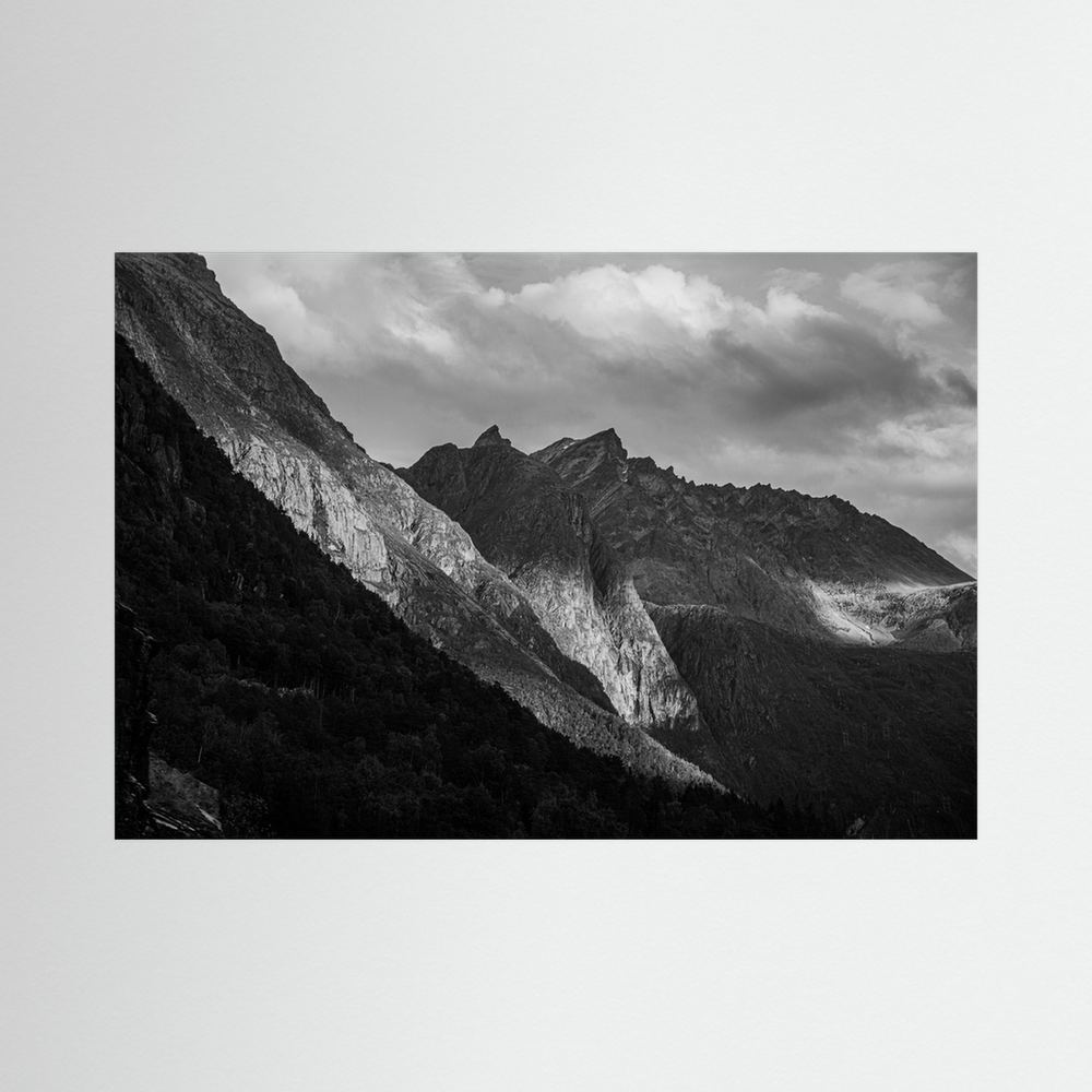 Mountain Range in West-Norway 