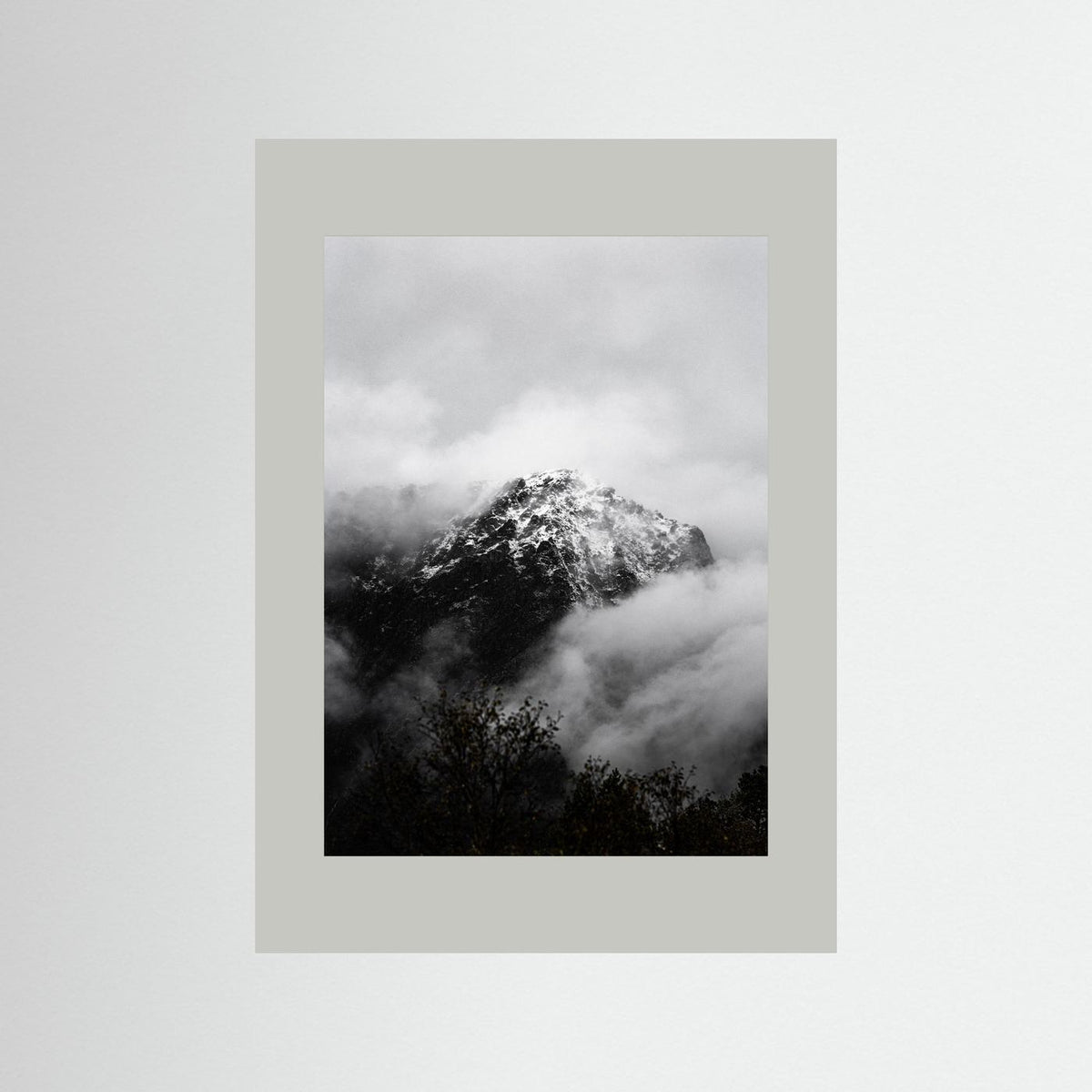 Misty Mountain in Norway 