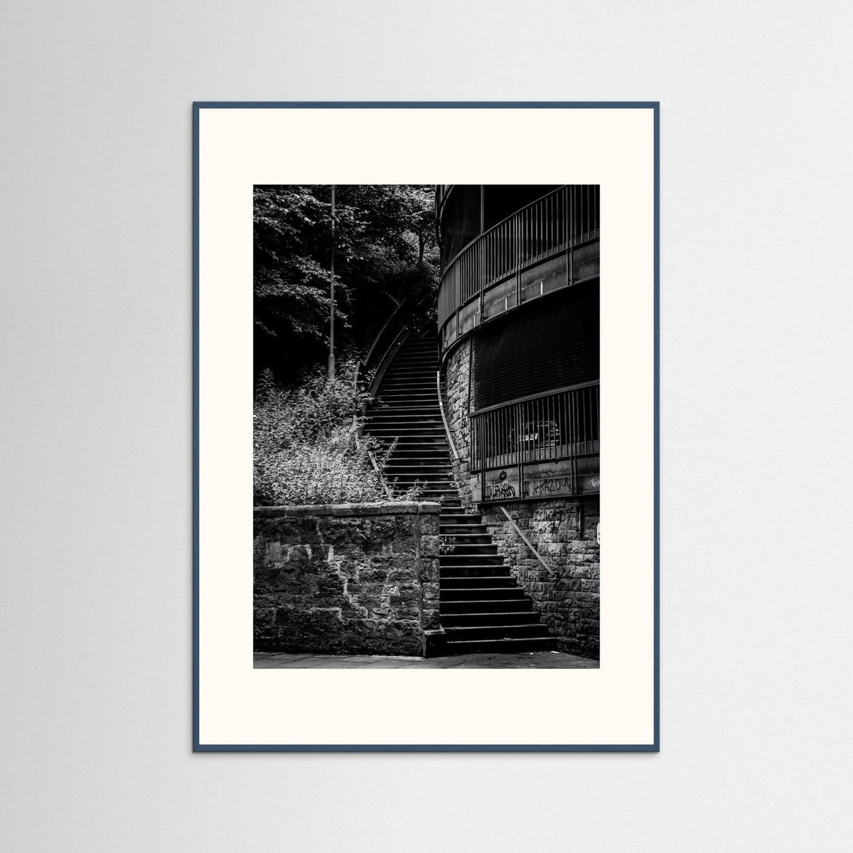 Secret Stairs, Edinburgh, Scotland 