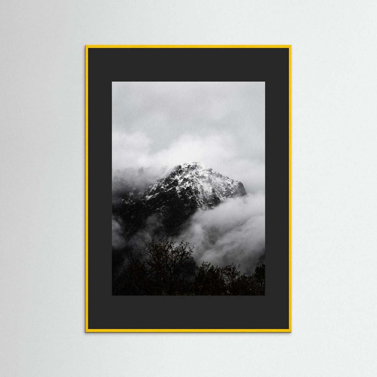 Misty Mountain in Norway 