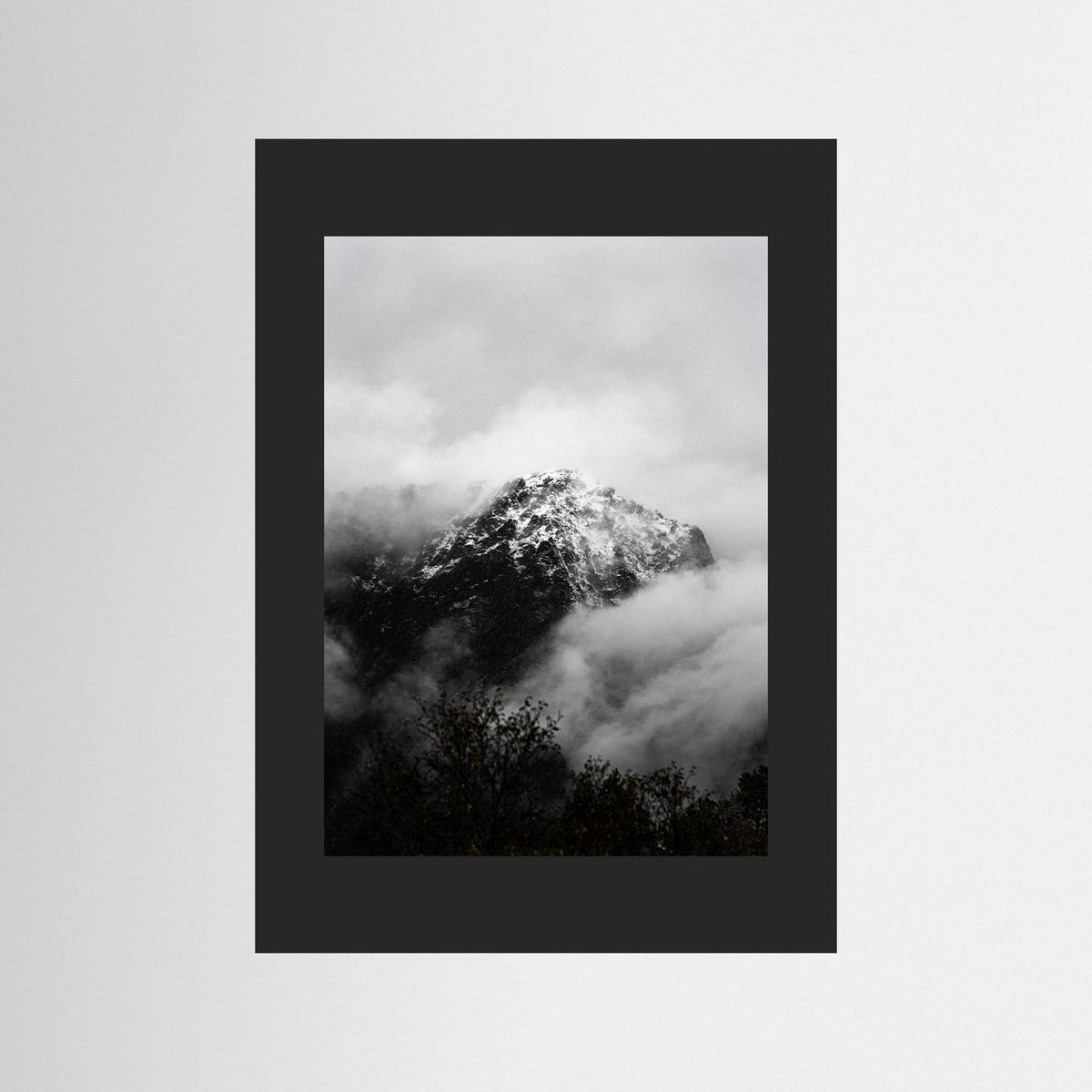 Misty Mountain in Norway 