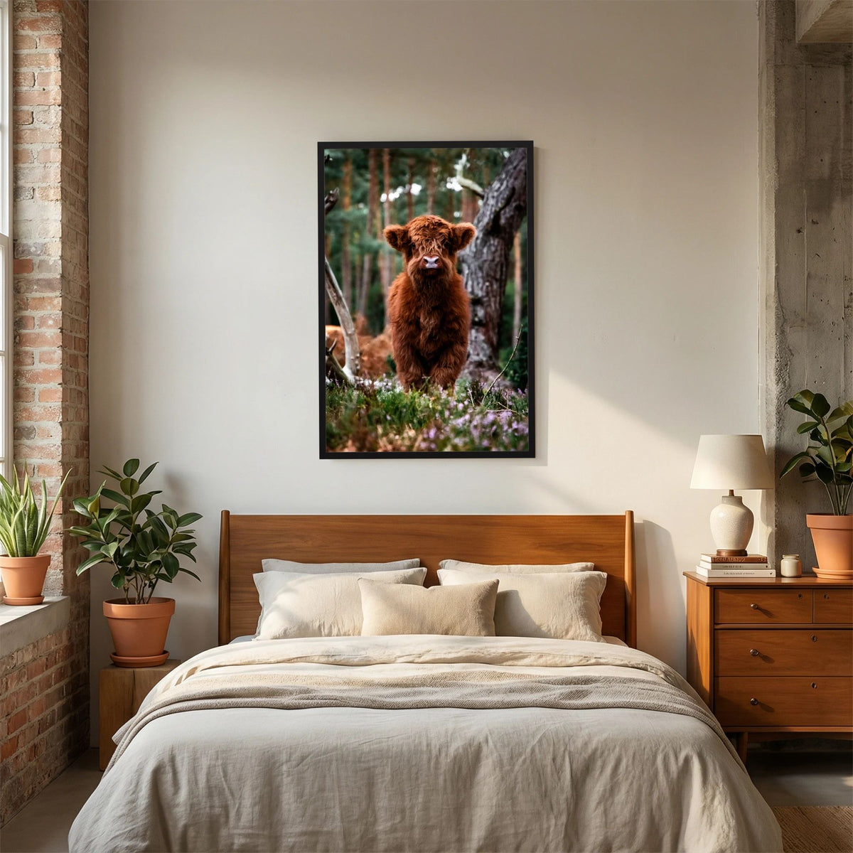 Little Scottish Highland Cow