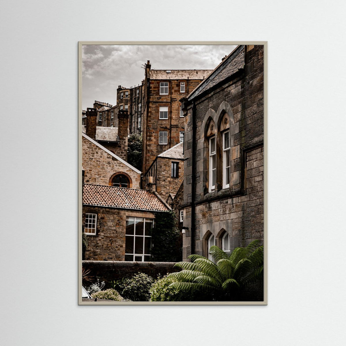 Moody vibes in Dean Village, Edinburgh 