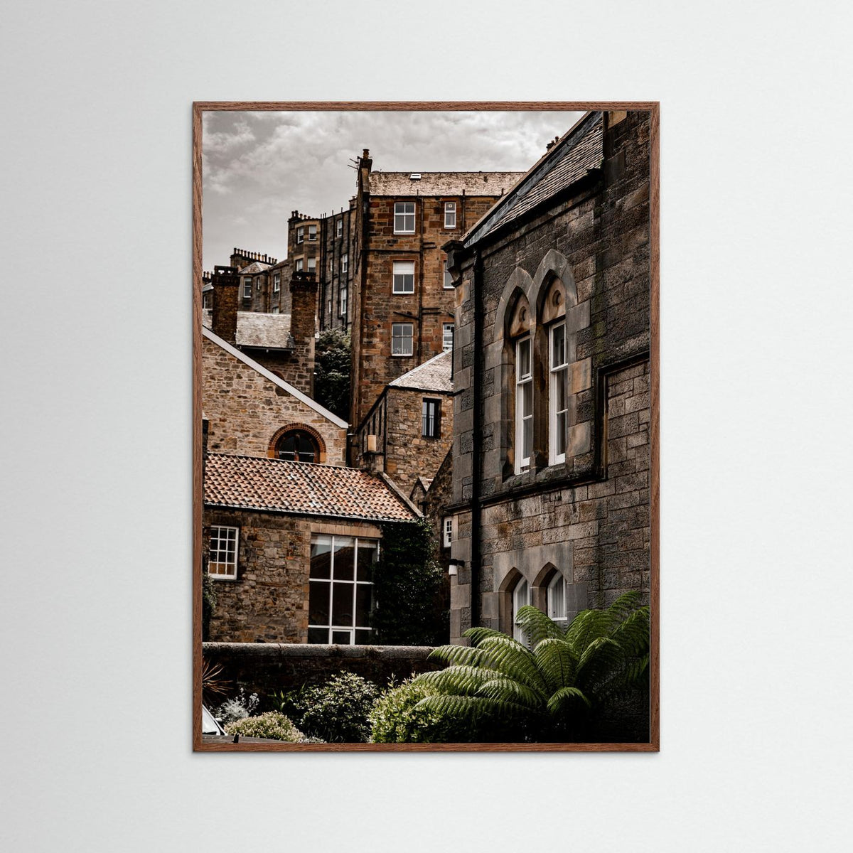 Moody vibes in Dean Village, Edinburgh 