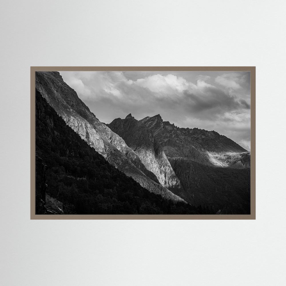 Mountain Range in West-Norway 