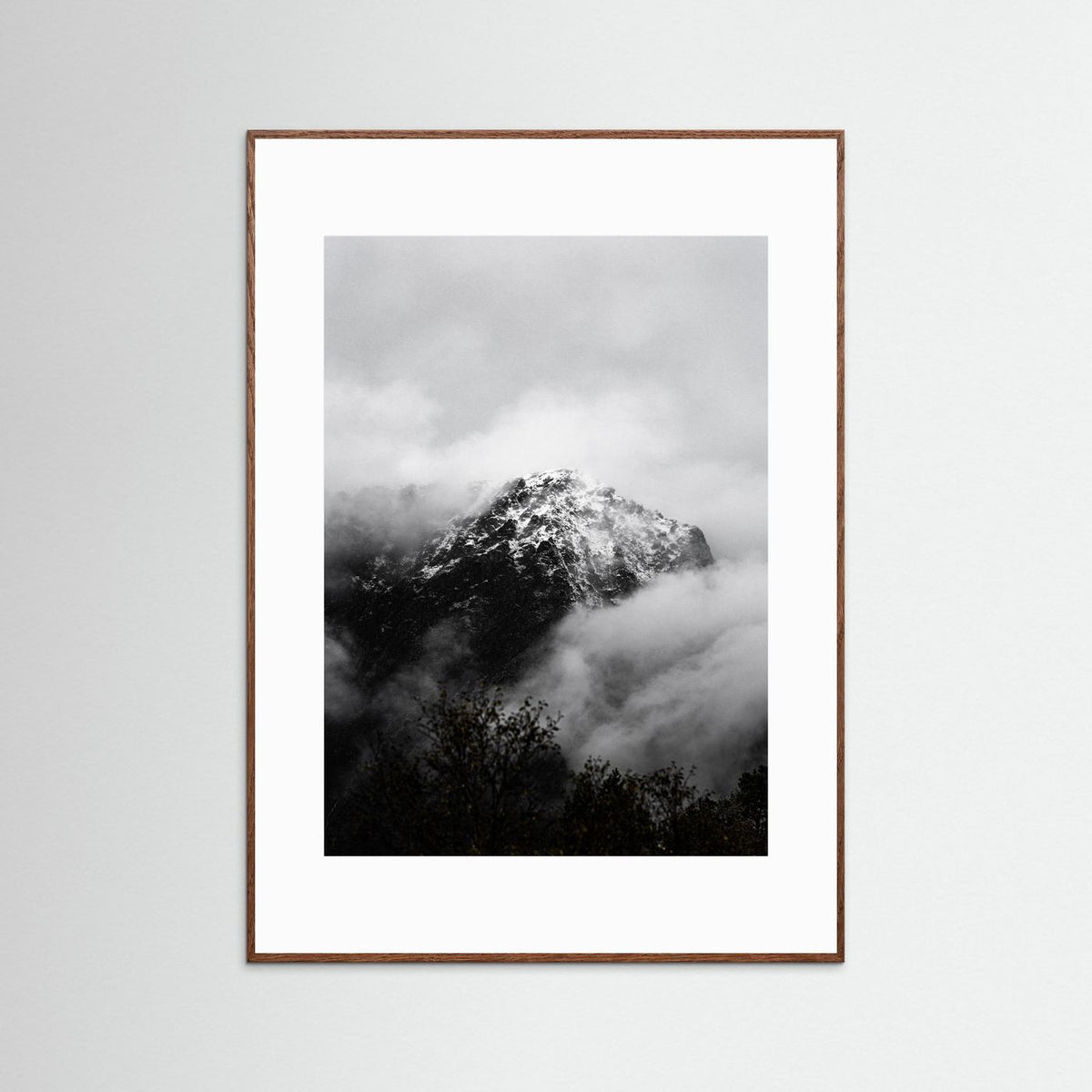 Misty Mountain in Norway 