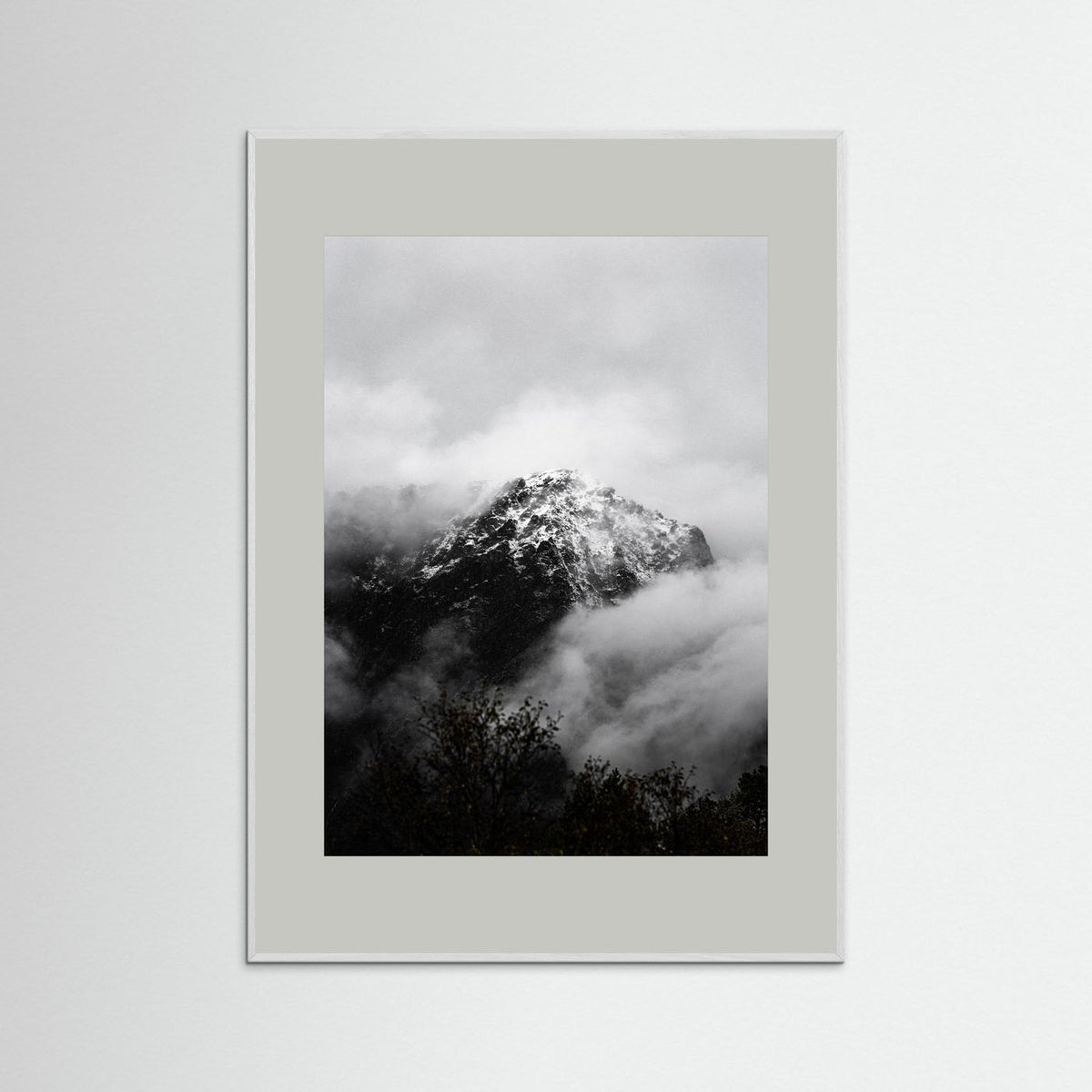 Misty Mountain in Norway 