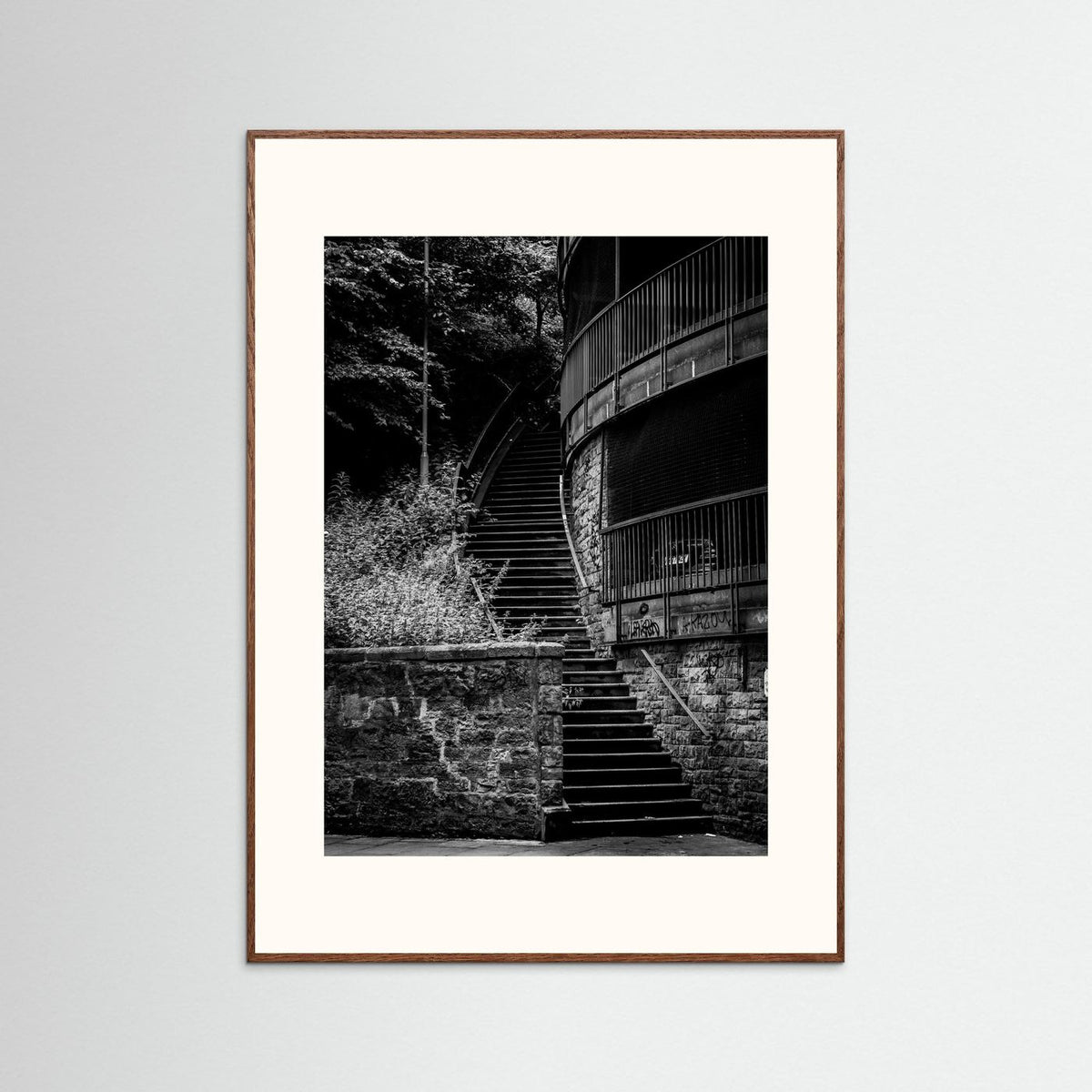 Secret Stairs, Edinburgh, Scotland 