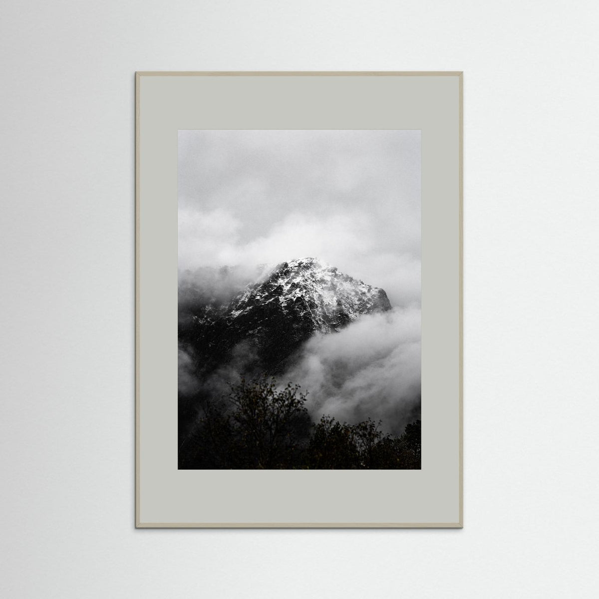 Misty Mountain in Norway 