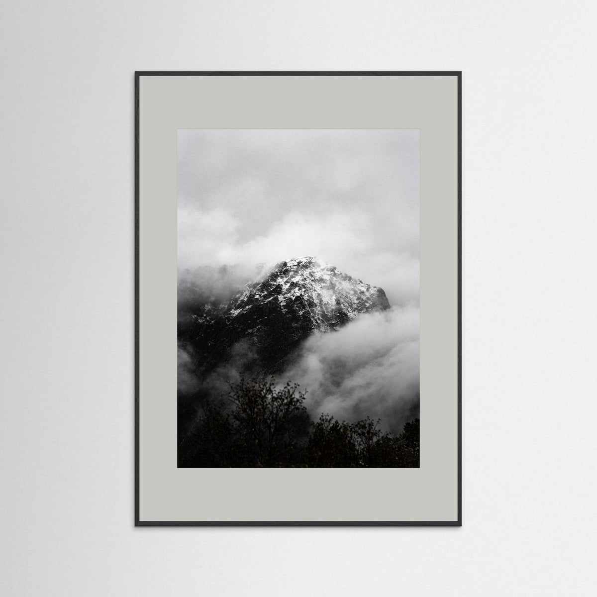 Misty Mountain in Norway 