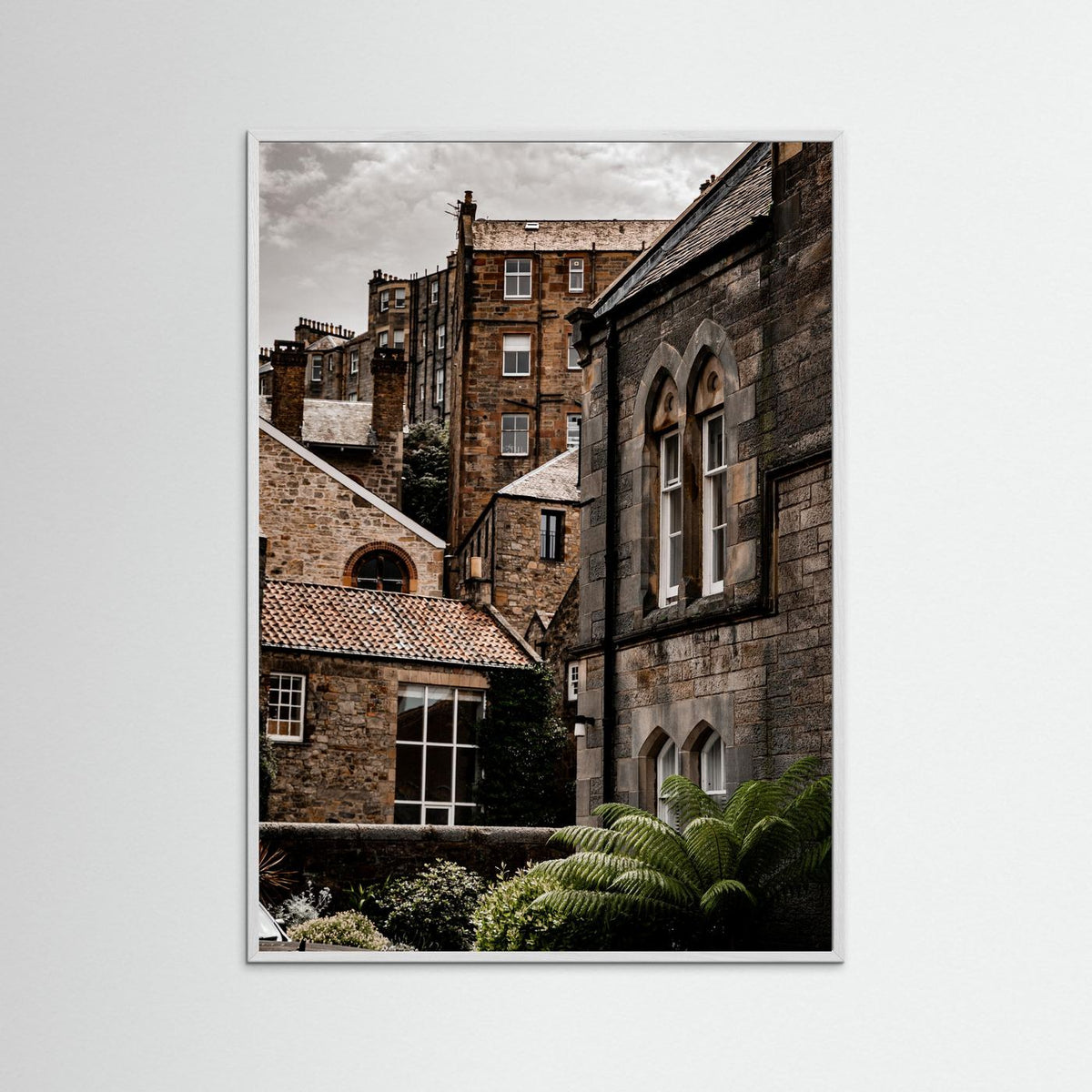 Moody vibes in Dean Village, Edinburgh 