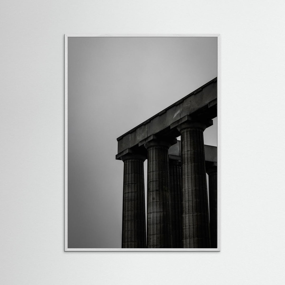 Minimalistic Calton Hill, Edinburgh, Scotland