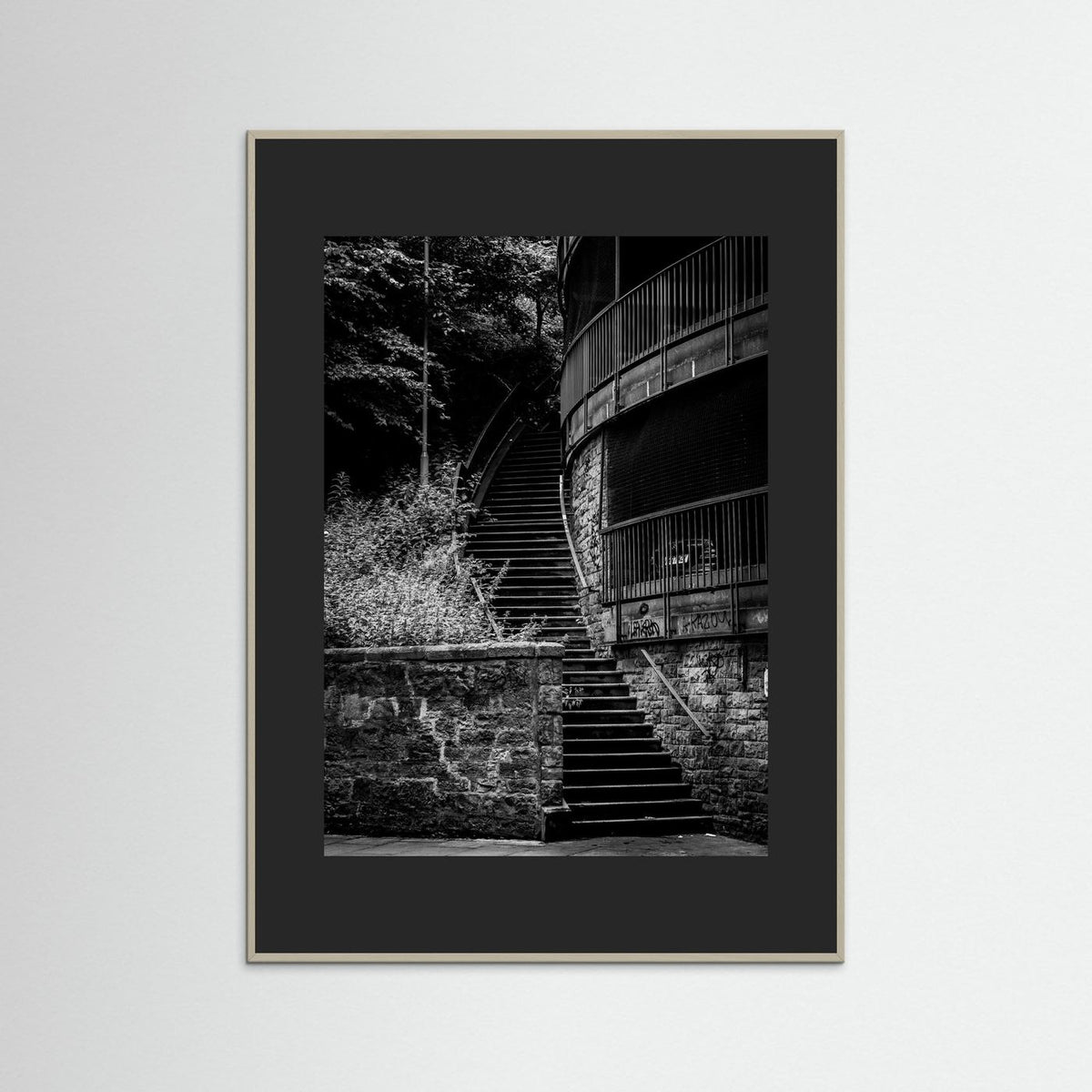 Secret Stairs, Edinburgh, Scotland 