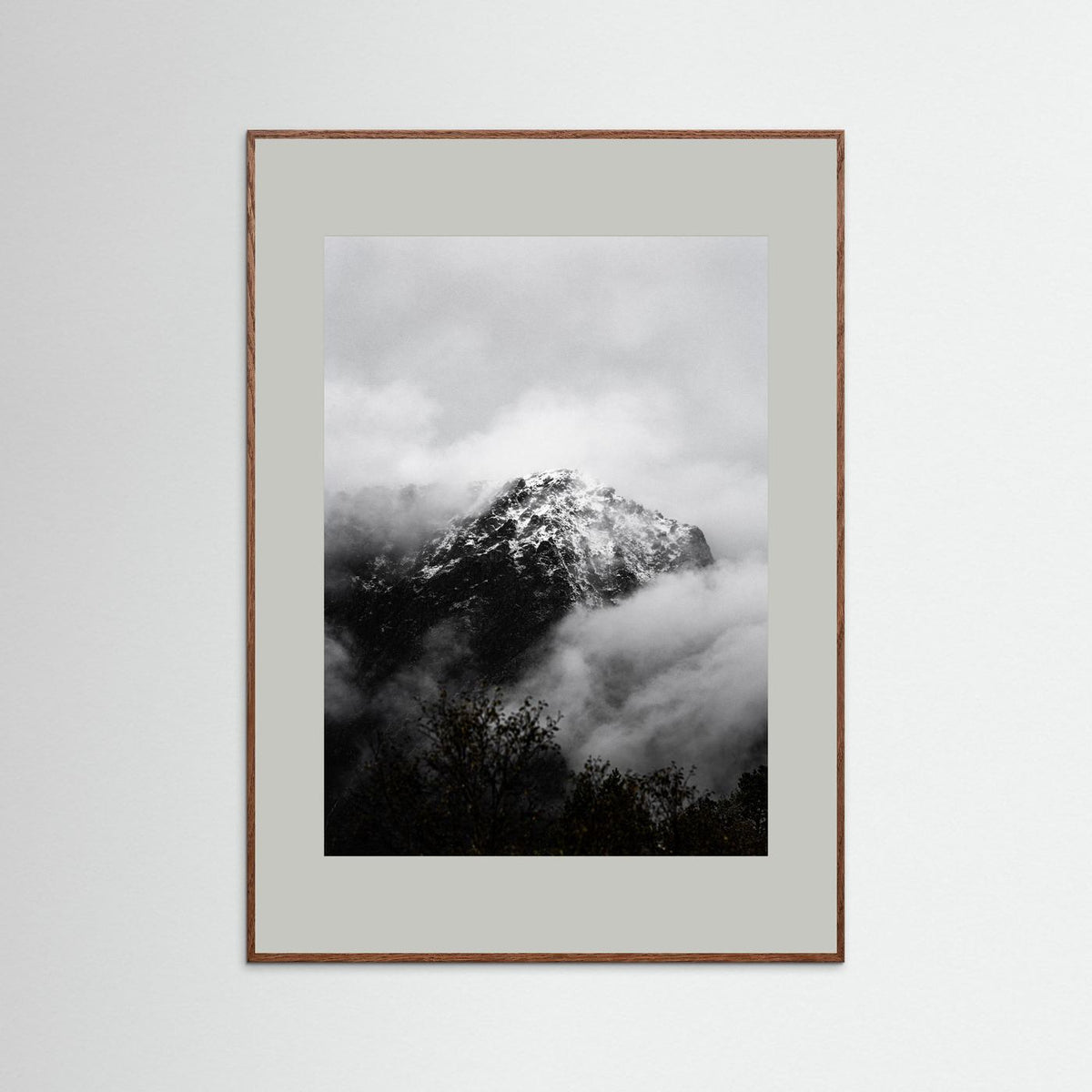 Misty Mountain in Norway 