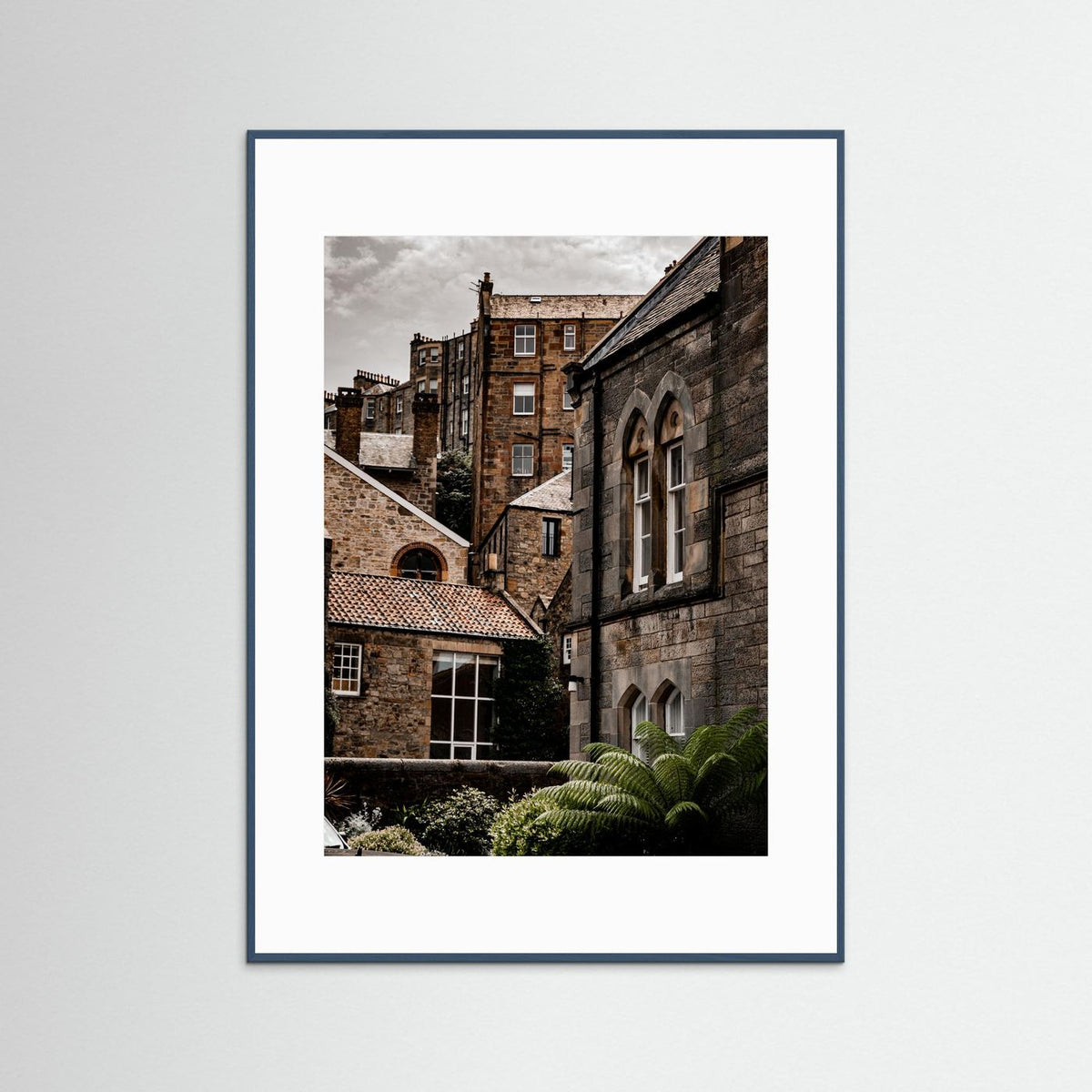 Moody vibes in Dean Village, Edinburgh 