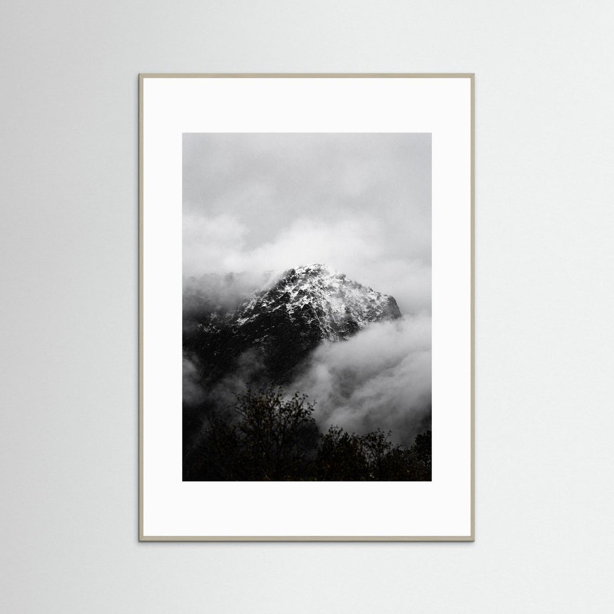 Misty Mountain in Norway 