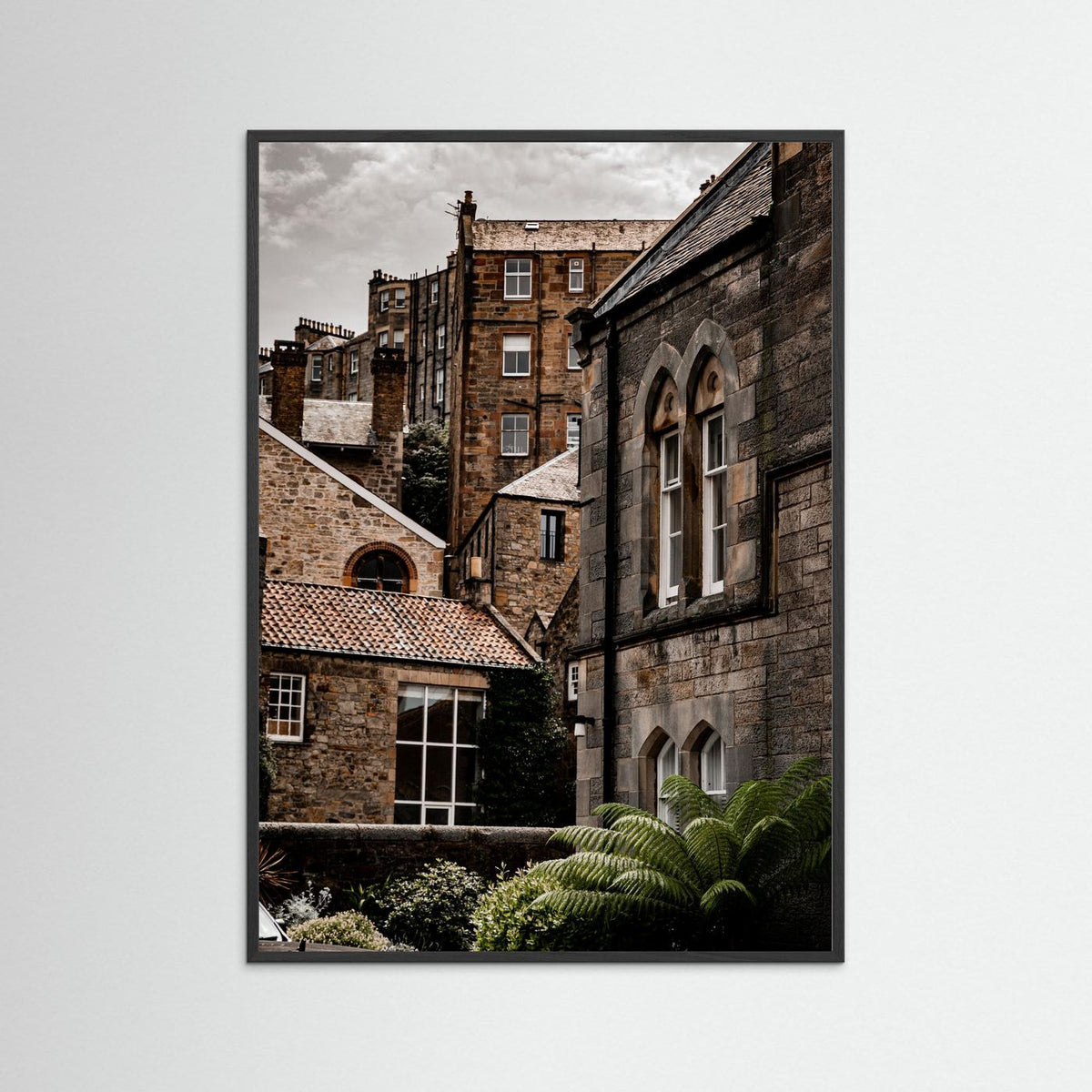 Moody vibes in Dean Village, Edinburgh 