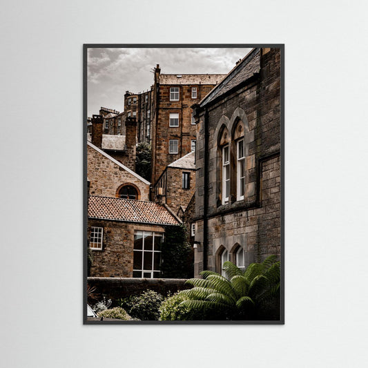 Moody vibes in Dean Village, Edinburgh 