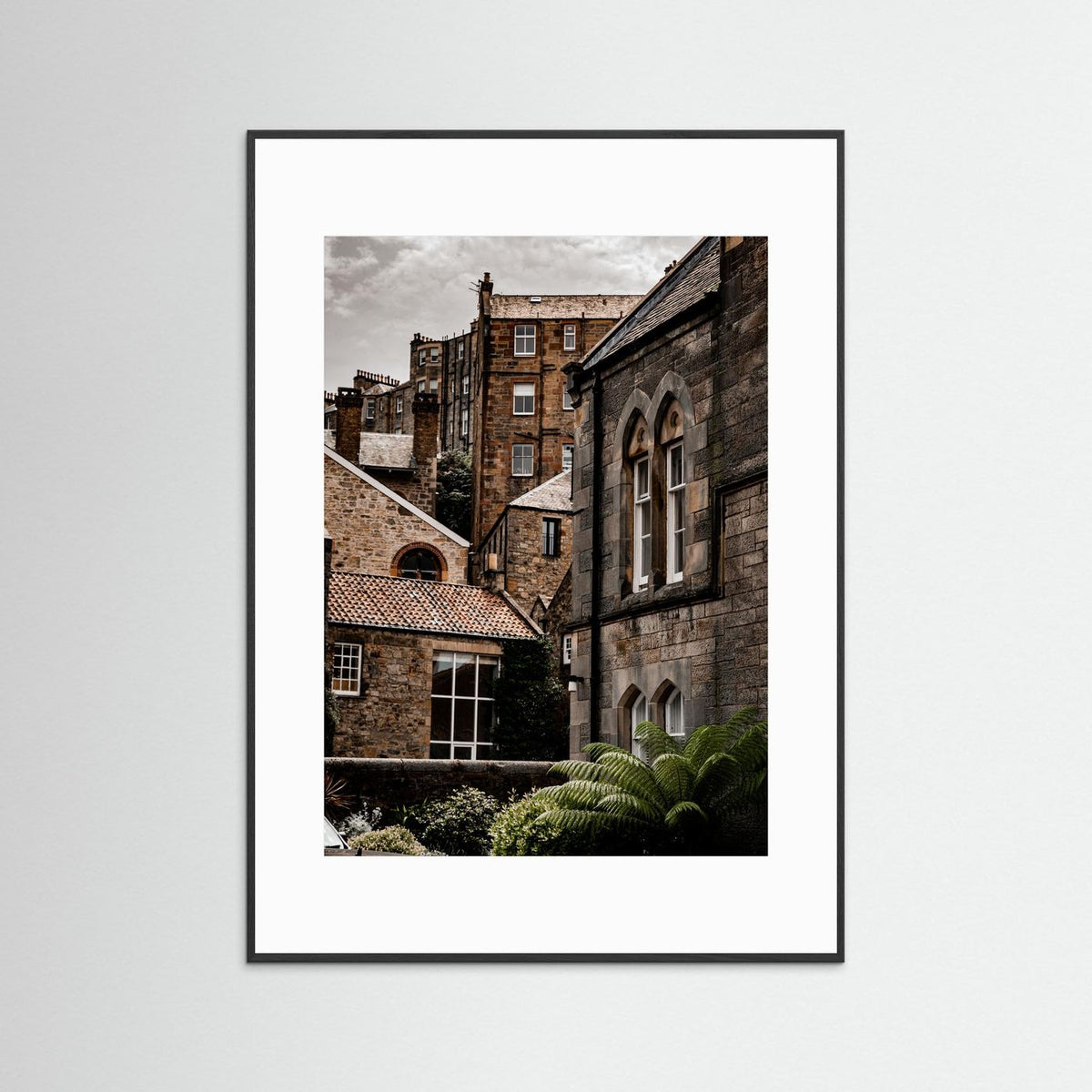 Moody vibes in Dean Village, Edinburgh 