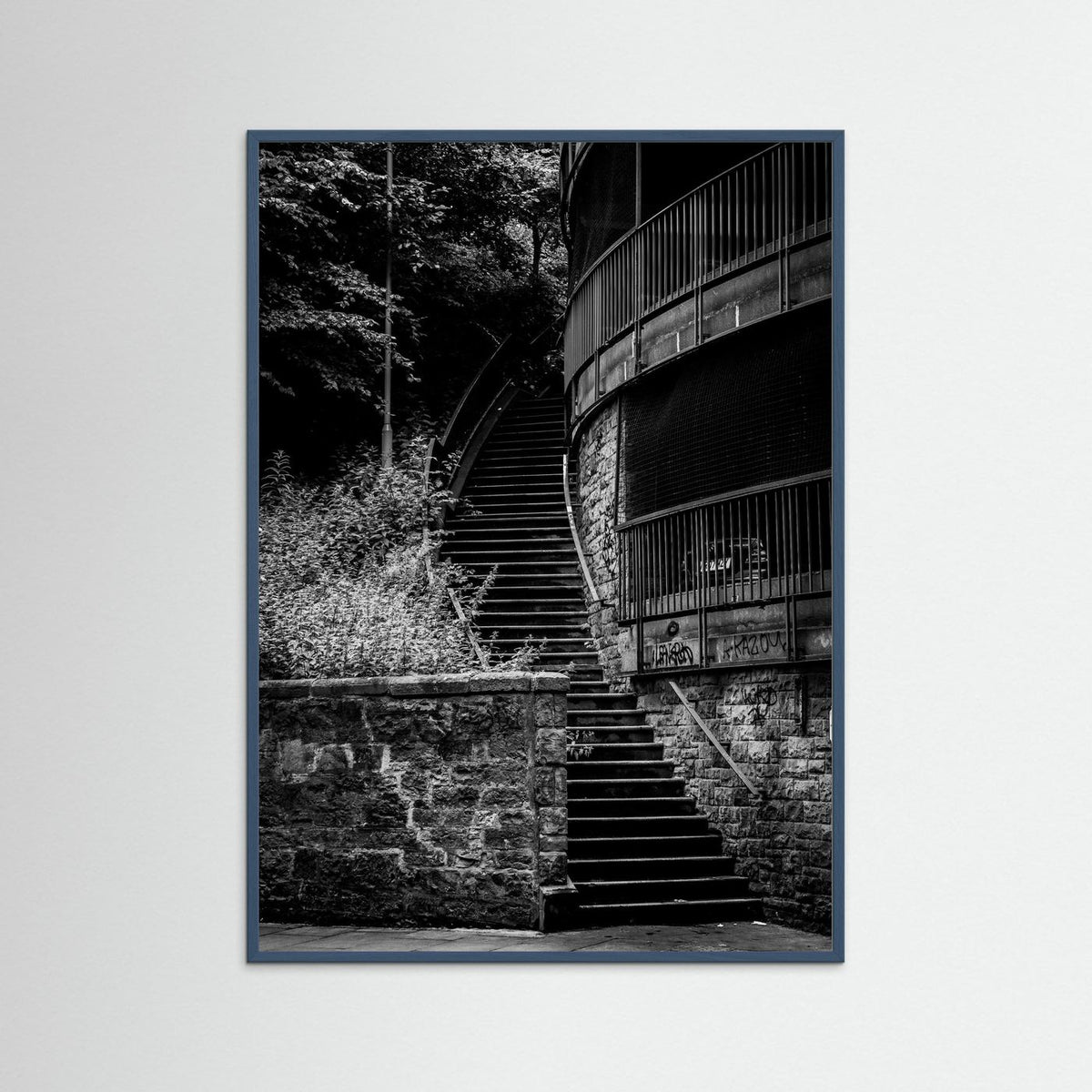 Secret Stairs, Edinburgh, Scotland 