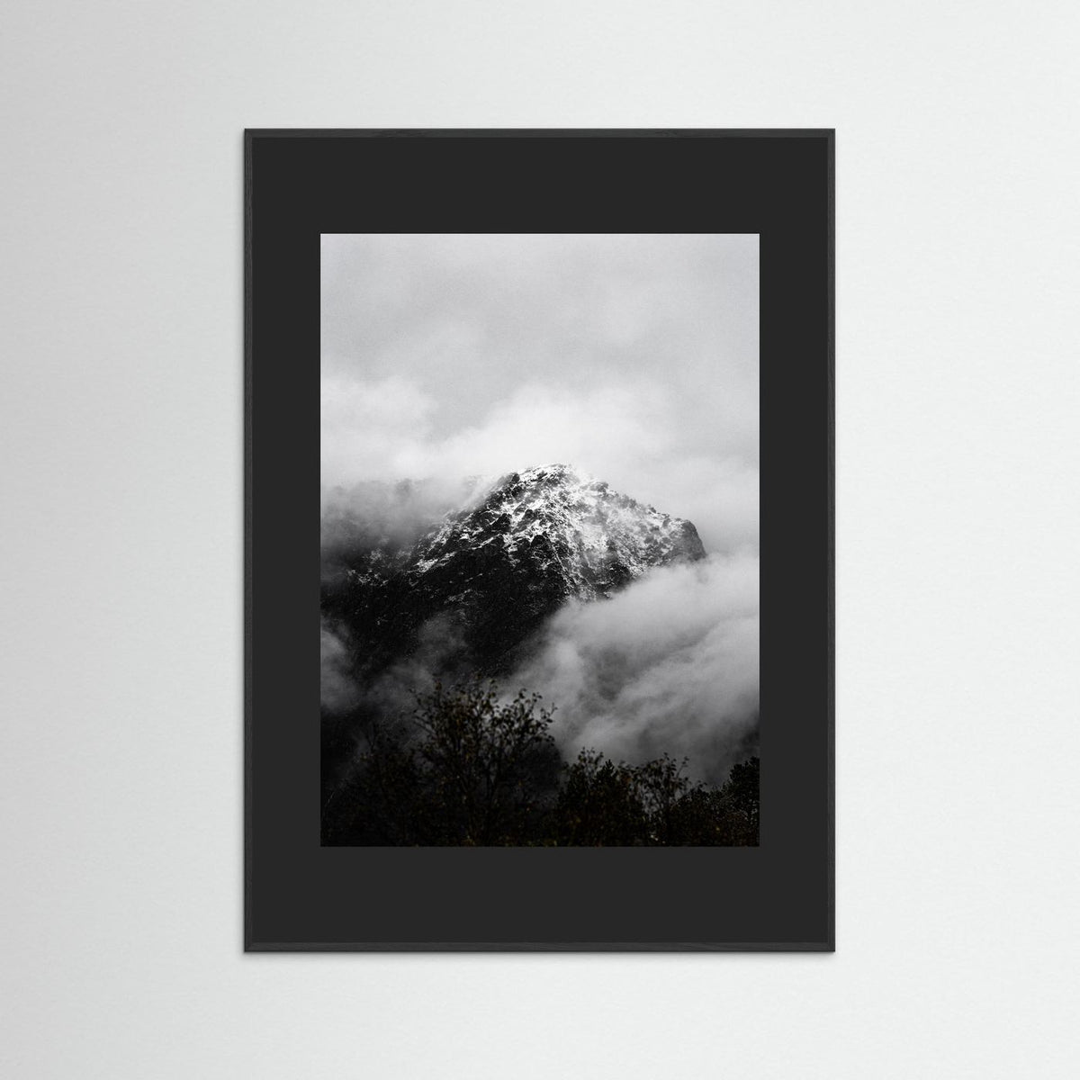 Misty Mountain in Norway 