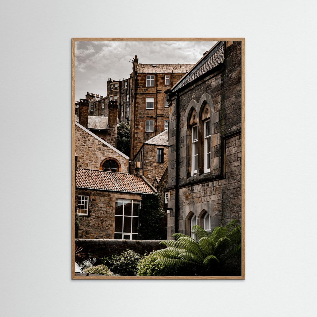 Moody vibes in Dean Village, Edinburgh 