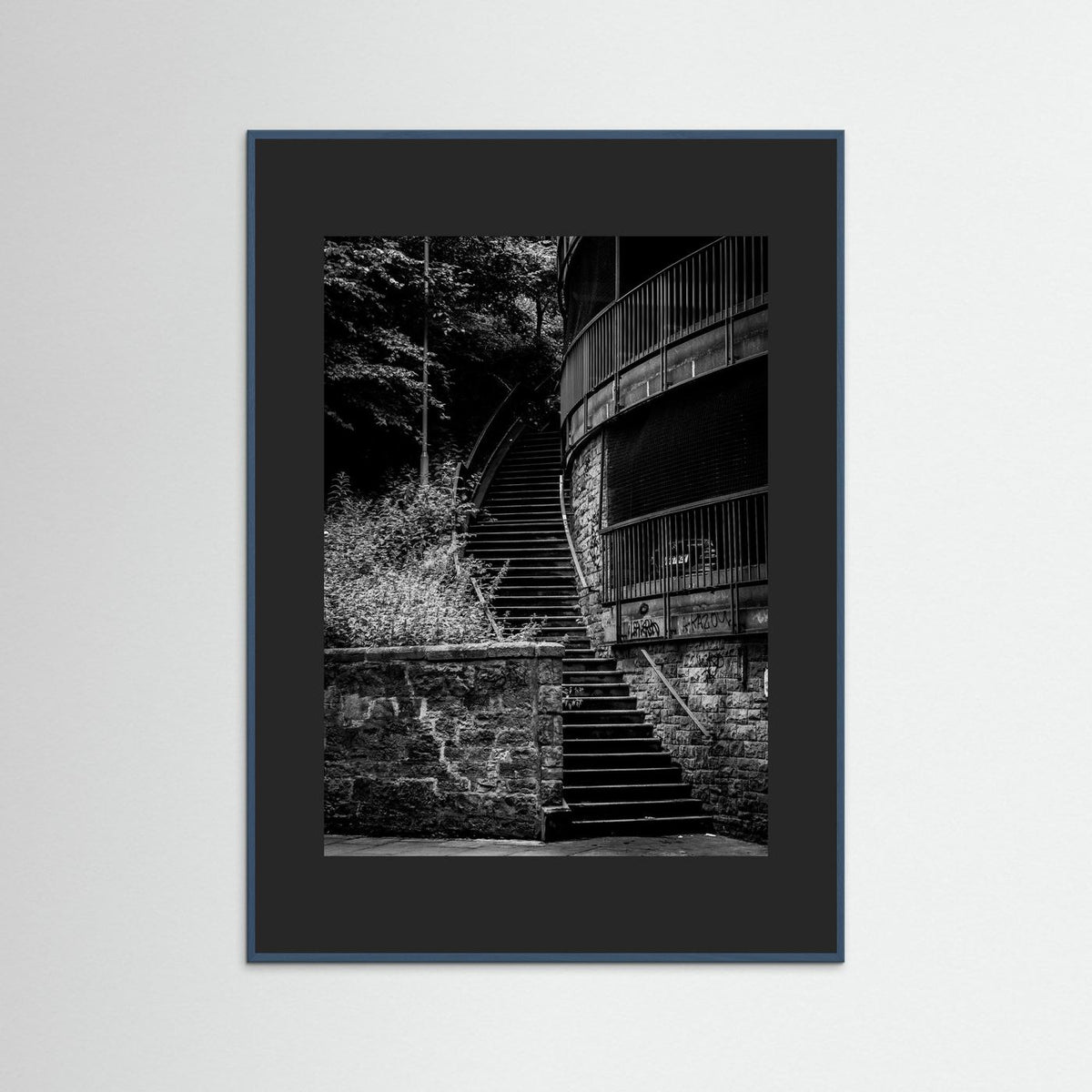 Secret Stairs, Edinburgh, Scotland 