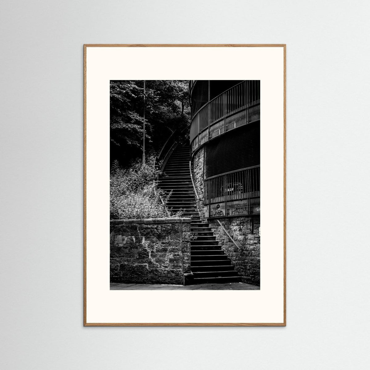 Secret Stairs, Edinburgh, Scotland 