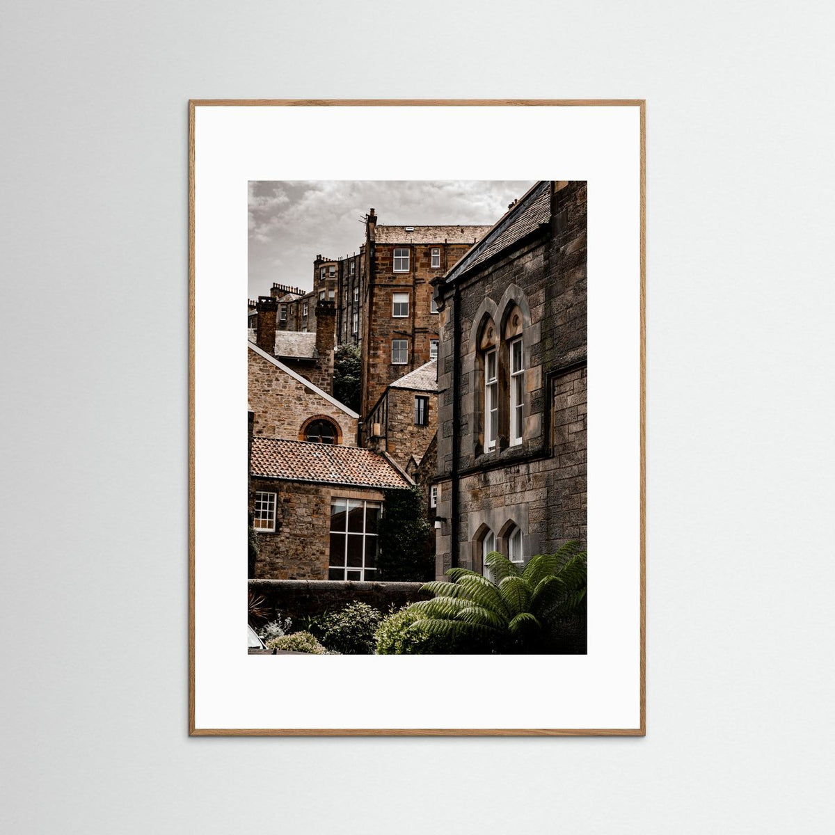 Moody vibes in Dean Village, Edinburgh 