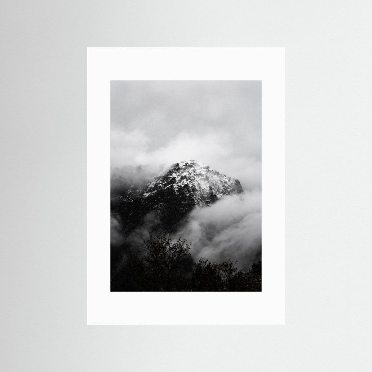 Misty Mountain in Norway 