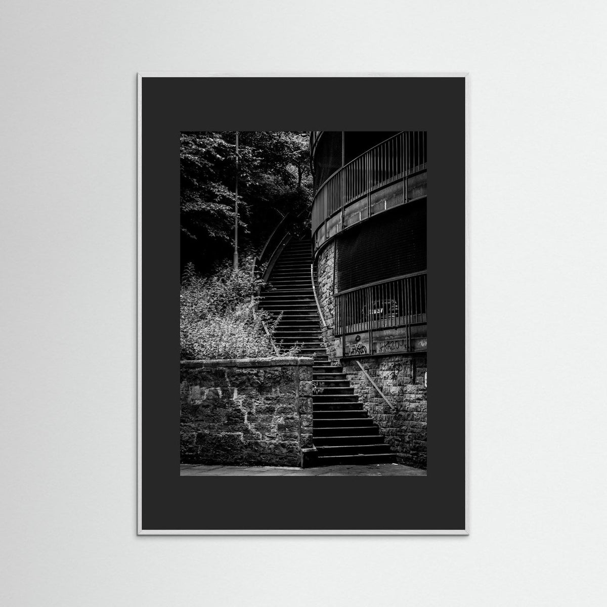 Secret Stairs, Edinburgh, Scotland 