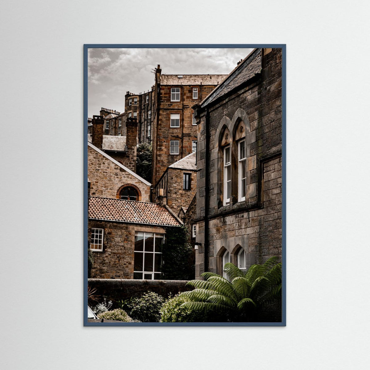 Moody vibes in Dean Village, Edinburgh 