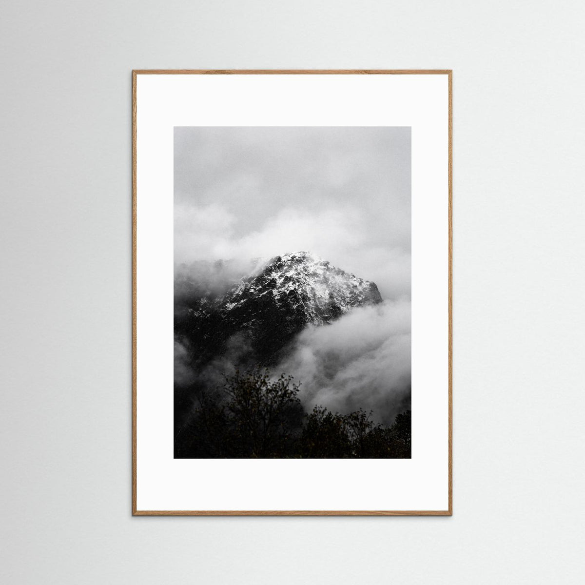 Misty Mountain in Norway 