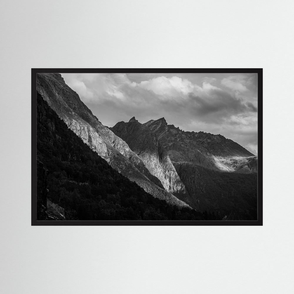 Mountain Range in West-Norway 