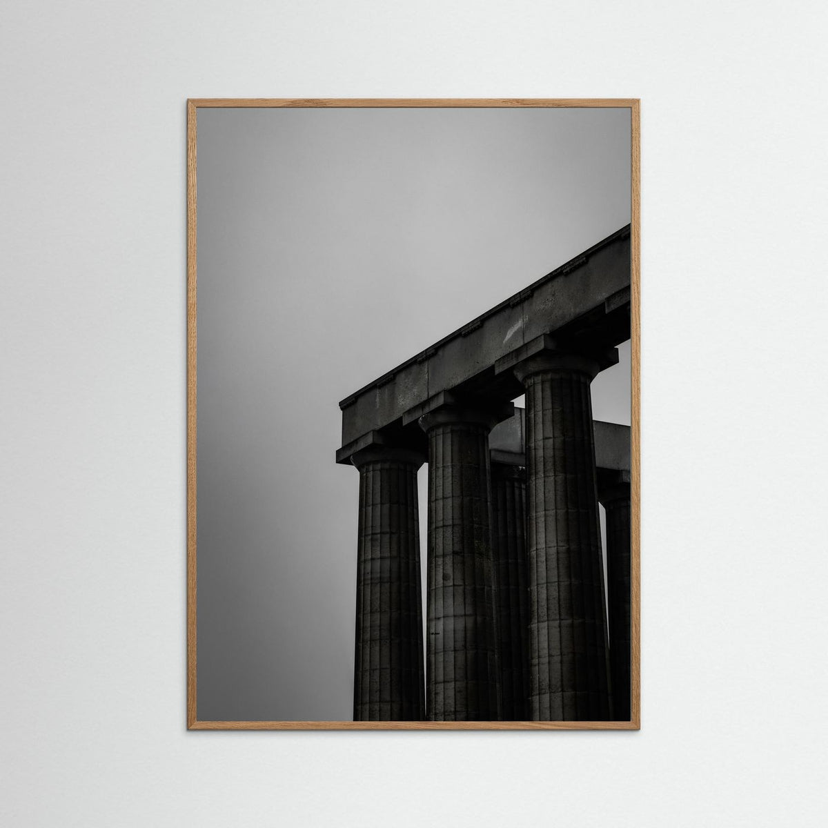 Minimalistic Calton Hill, Edinburgh, Scotland