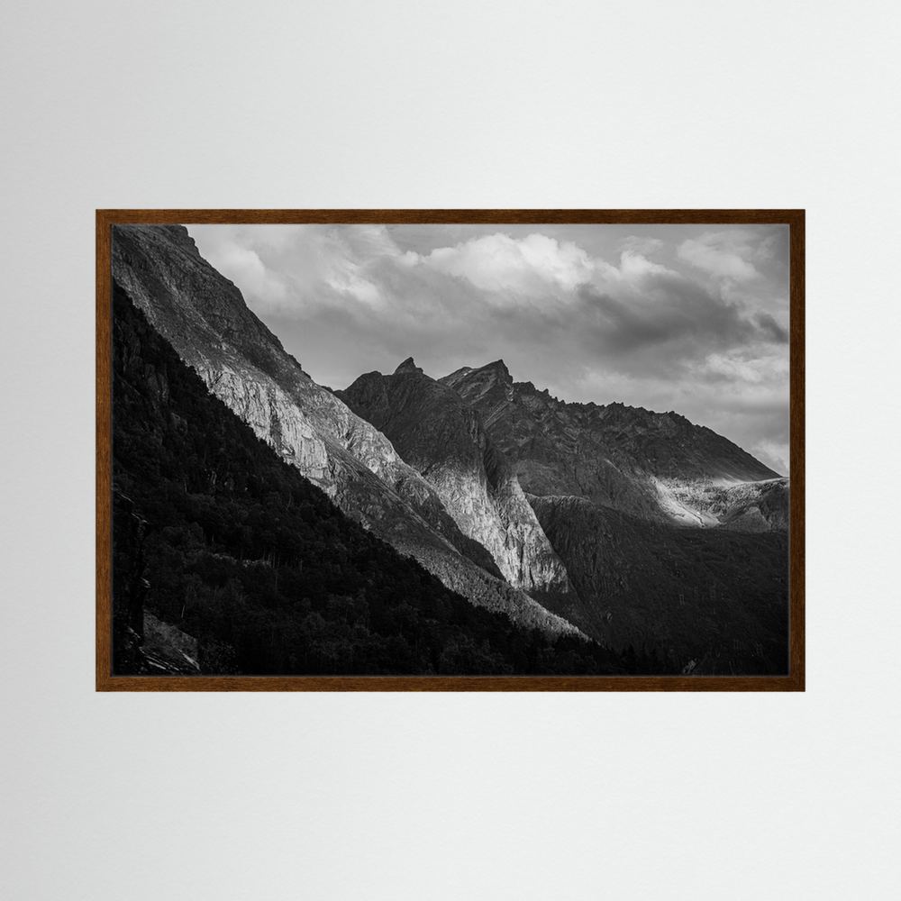 Mountain Range in West-Norway 