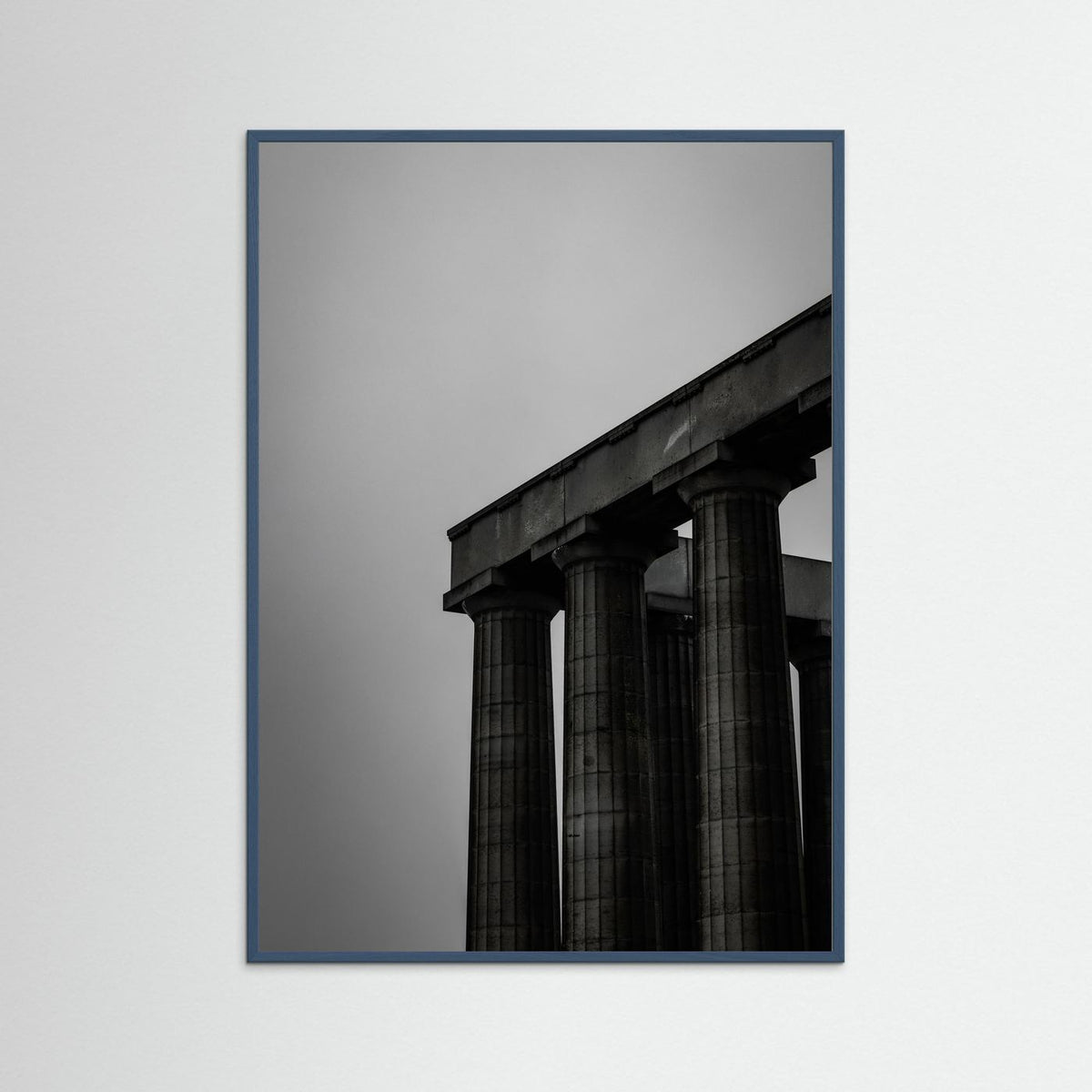 Minimalistic Calton Hill, Edinburgh, Scotland